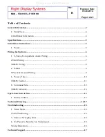 Preview for 3 page of Flight Display Systems FD201CV-LP VER HD Installation And Operation Manual