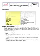 Preview for 6 page of Flight Display Systems FD932DVD-LP-2-4B Installation And Operation Manual