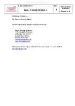 Preview for 2 page of Flight Display Systems PS3DOC Installation And Operation Manual