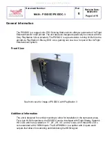 Предварительный просмотр 4 страницы Flight Display Systems PS3DOC Installation And Operation Manual