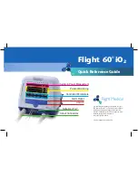 Flight Medical Innovations Flight 60 iO2 Quick Reference Manual предпросмотр