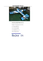 Предварительный просмотр 17 страницы Flight Model Extra 330SC 100CC Assembly Manual