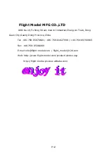 Preview for 12 page of Flight Model F124 MXS-R 30-35CC Assembly Manual