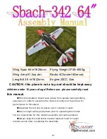 Preview for 1 page of Flight Model SBACH-342 Assembly Manual