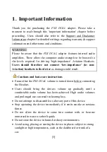 Preview for 3 page of Flight Sounds FSX DUAL User Manual