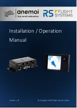 Flight Systems anemoi 26005-485 Installation & Operation Manual preview