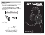 Preview for 1 page of Flightcom 4DX CLASSIC User Manual