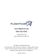 Предварительный просмотр 8 страницы Flightcom CONNECT Quick Start Manual