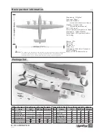 Preview for 3 page of Flightline B-24 LIBERATOR User Manual