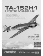 Preview for 1 page of Flightline TA-152H1 User Manual