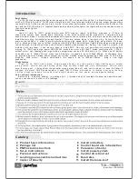 Preview for 2 page of Flightline TA-152H1 User Manual