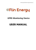 Предварительный просмотр 1 страницы Flin Energy GPRS User Manual