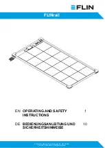 Предварительный просмотр 1 страницы FLIN FLINrail Operating And Safety Instructions Manual