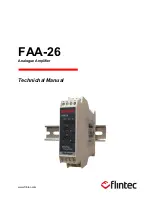 Flintec FAA-26 Technical Manual предпросмотр