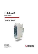 Flintec FAA-28 Technical Manual предпросмотр