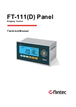 Preview for 1 page of Flintec FT-111 AN Technical Manual