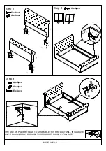 Preview for 5 page of Flintshire Furniture Withford 5ft Side Opening Bed Assembly Instructions Manual