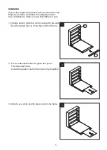 Предварительный просмотр 5 страницы FLIP FRAME JPD101 Operator'S Manual