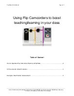 Preview for 1 page of Flip Camcorders User Manual