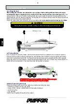 Предварительный просмотр 128 страницы Flipper 600 ST Owner'S Manual