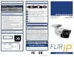 FLIR IP N253B8 Series Quick Start Manual предпросмотр