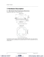 Предварительный просмотр 14 страницы FLIR Ariel CM-3102 User And Installation Manual