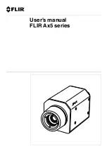 FLIR Ax5 series User Manual preview