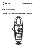 Предварительный просмотр 1 страницы FLIR CM85 User Manual