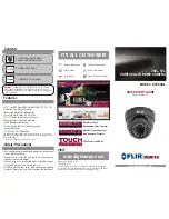 FLIR DCV64DL Quick Start Manual предпросмотр