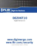 Preview for 44 page of FLIR DEZ06T10 Instruction Manual