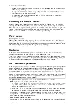 Preview for 11 page of FLIR E70353 Nstallation & Operation Instructions