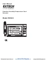 FLIR Extech Instruments RH520A-220 User Manual preview