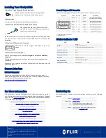 Предварительный просмотр 2 страницы FLIR FIREFLY Getting Started