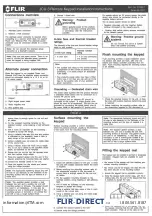 FLIR JCU-3 Installation Instructions preview