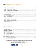 Предварительный просмотр 3 страницы FLIR Lepton 1.5 Engineering Data Sheet