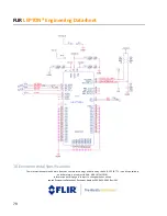 Предварительный просмотр 79 страницы FLIR Lepton 1.5 Engineering Data Sheet