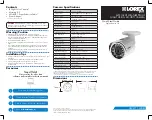 Preview for 1 page of FLIR Lorex LBV2711 Series Quick Start Manual