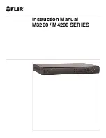 FLIR M3200 Series Instruction Manual preview