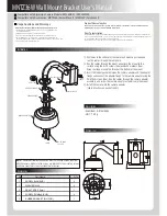 Preview for 1 page of FLIR MNTZ36W User Manual