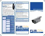 Предварительный просмотр 1 страницы FLIR MPX C233BD Quick Start Manual