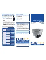 Предварительный просмотр 1 страницы FLIR MPX C237ED Quick Start Manual