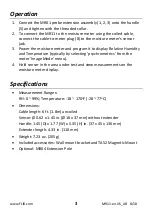 Предварительный просмотр 3 страницы FLIR MR11 User Manual