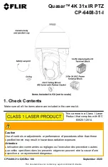 FLIR Quasar CP-6408-31-I Quick Install Manual preview