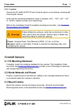 Preview for 3 page of FLIR Quasar CP-6408 Quick Install Manual