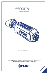 FLIR SCION OTM130 User Manual preview