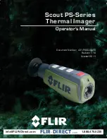 FLIR Scout PS24 Operator'S Manual предпросмотр