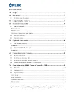 Preview for 2 page of FLIR Tau SWIR User Manual