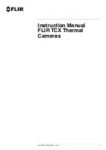 Preview for 3 page of FLIR TCX series Instruction Manual