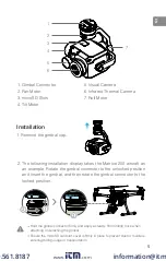 Предварительный просмотр 5 страницы FLIR ZENMUSE XT2 Quick Start Manual