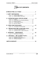 Preview for 1 page of FLO-DYNAMICS TSD440 Operation Manual